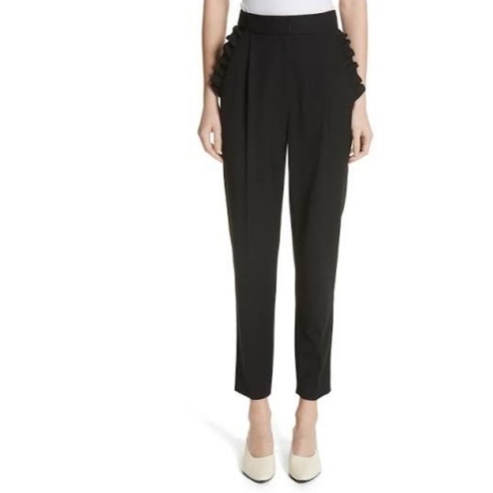 Rebecca Taylor Spring Ruffle Pants Women's Casual
